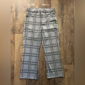 AMERICAN EAGLE | Plaid flare pants